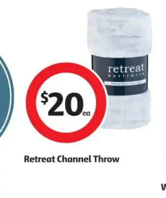 Retreat Channel Throw