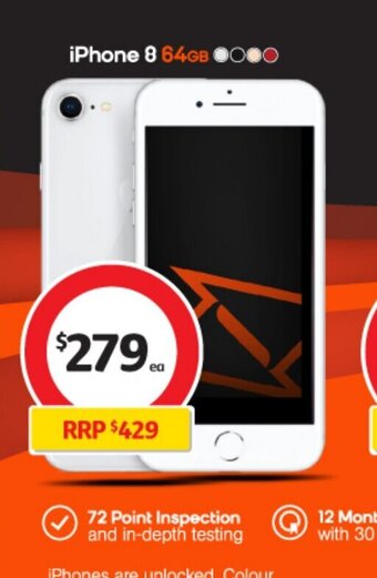 Coles iPhone 8 64GB offer
