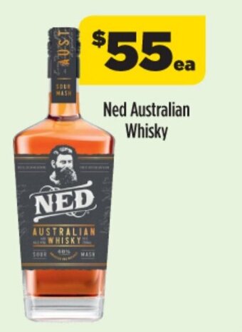 Coles Ned Australian Whisky offer