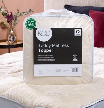 Spotlight Koo Teddy Mattress Topper offer