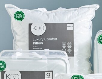 50% off Koo Luxury Comfort European Pillow
