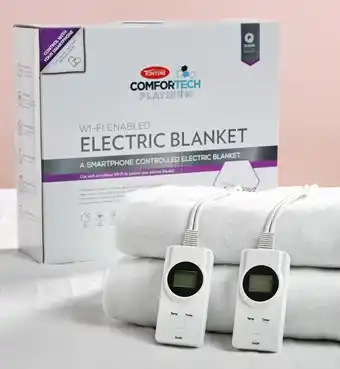 Spotlight 50% off Tontine Wi-Fi Enabled Electric Blanket offer