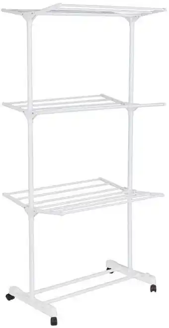 30% off Foldable 3 Tier Airer with Wheels