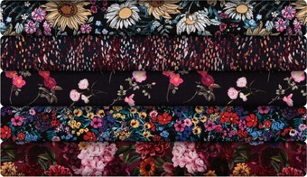 Spotlight Print & Plain Rayon Spandex & Bamboo Spandex Jersey offer