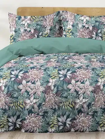 Spotlight Emerald Hill Daintree Microfiber Quilt Cover Set offer