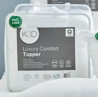 Spotlight 50% off Koo Luxury Comfort Mattress Topper offer