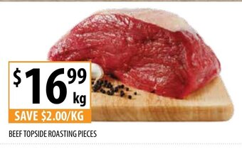 Supabarn Beef Topside Roasting Pieces offer