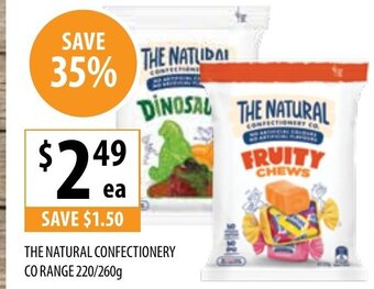 Supabarn The Natural Confectionery Co Range 220/260g offer