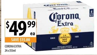 Supabarn Corona Extra 24x355ml offer