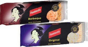 IGA Fantastic Rice Crackers 100g Selected Varieties offer