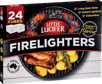 IGA Little Lucifer Firelighters 24 Pack offer