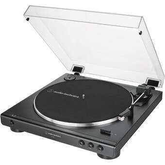 JB Hi-Fi Audio-Technica LP60X Fully Automatic Turntable (Black) offer