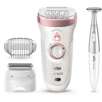 JB Hi-Fi Braun Silk-epil 9 Epilator (Rose Gold/White) offer