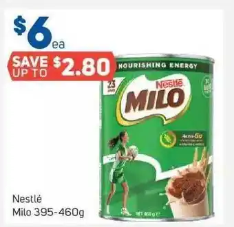 Foodland Nestlé Milo 395g-460g offer