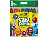 Officeworks Crayola Silly Scents Mini Twistable Crayons 12 Pack offer