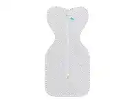 Love To Dream Swaddle Up Bamboo 1.0 Tog Wave Dot Grey Medium