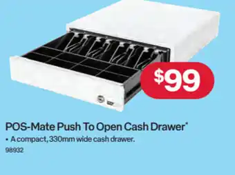 POS-mate push to open cash drawer