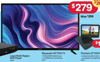 Australia Post Blaupunkt 40 FHD TV offer