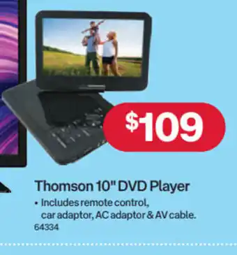 Thomson 10 DVD player