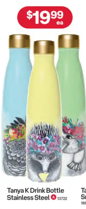 Australia Post Tanya K drink bottl estainless steel offer