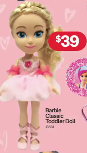 Barbie classic toddler doll