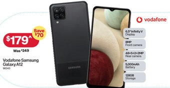 Australia Post Vodafone samsung galaxy A12 offer