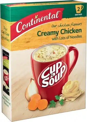 IGA Xpress Continental Cup A Soup 2 Serve Selected Varieties offer