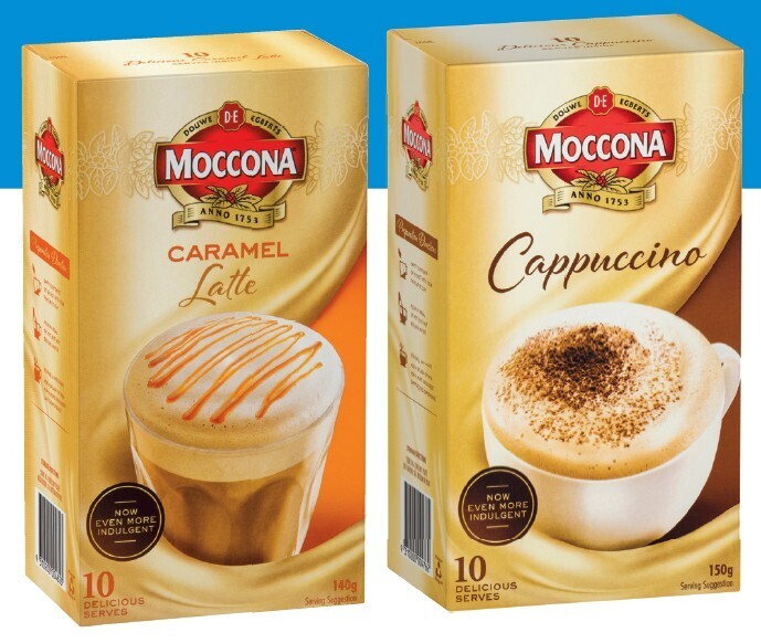 Moccona Coffee Sachets 10 Pack Selected Varieties offer at IGA Xpress