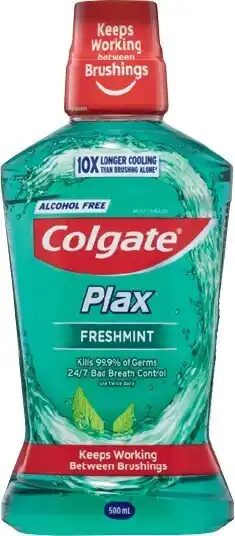 IGA Xpress Colgate Plax Mouthwash 500mL Selected Varieties offer