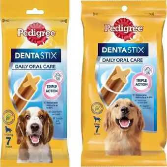 IGA Xpress Pedigree Dentastix Daily Oral Care 7 Pack Selected Varieties offer