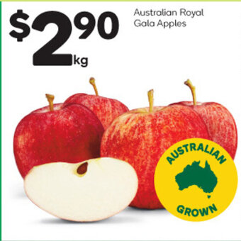 Woolworths Australian Royal Gala Apples offer