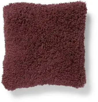 BIG W House & Home Curly Cushion 55cm x 55cm - Plum Wine offer