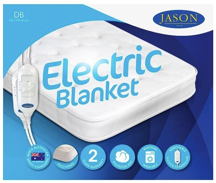 BIG W Jason Fitted Electric Blanket - Double offer