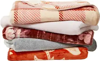 BIG W House & Home Plush Blankets offer