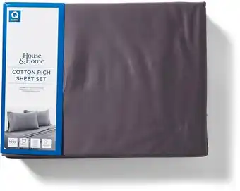 BIG W House & Home 1000TC Cotton Rich Sheet Set - Excalibur offer