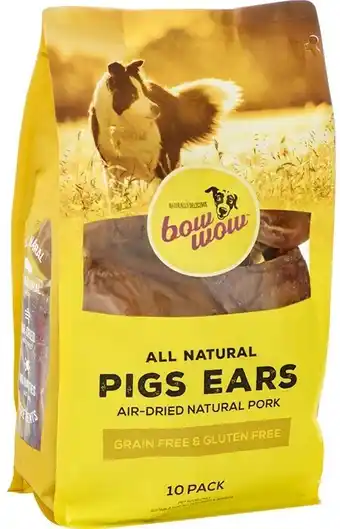 Bow Wow 10-Pack Pig Ears