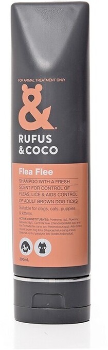BIG W Rufus & Coco Flea Flee Treatment Shampoo 200ml offer