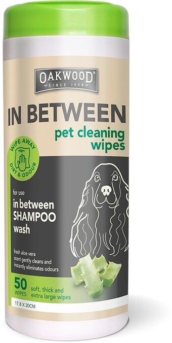 BIG W Oakwood 50-Pack Pet Cleaning Wipes offer