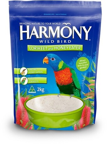BIG W Harmony Lorikeet and Honey Eater Bird Feed 2kg offer