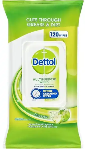 BIG W Dettol 120-Pack Cleaning Wipes^ offer