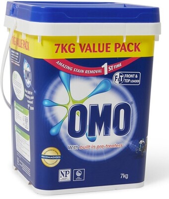 BIG W Omo Active F&T Stain Remover Powder 7kg offer