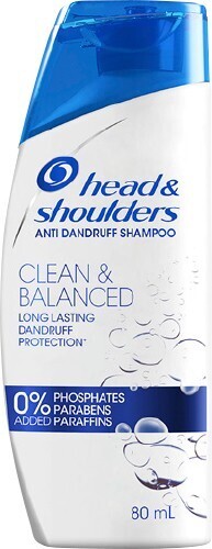 BIG W Head & Shoulders Clean & Balanced Anti-Dandruff Shampoo 80ml offer