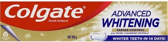 BIG W Colgate Advanced Whitening Tartar Control Toothpaste 200g offer