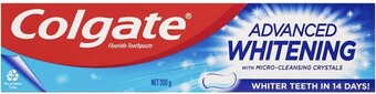 BIG W Colgate Advanced Whitening Toothpaste 200g offer