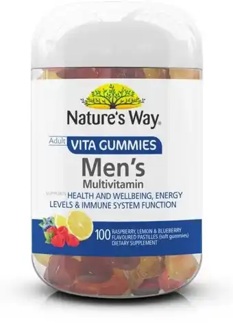 Nature's Way Men's Multi-Vitamin Vita Gummies 100 Pack^