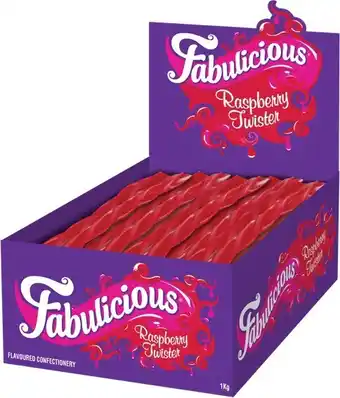 BIG W Fabulicious Twisters 1kg Box offer