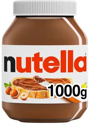 BIG W Nutella 1kg Jar offer