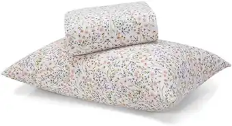 Kmart Betsy Cotton Flannelette Sheet Set - Single Bed offer