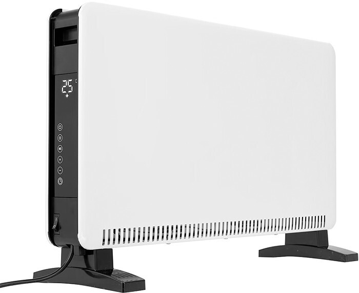 Convection Heater with Timer White and Black offer at Kmart