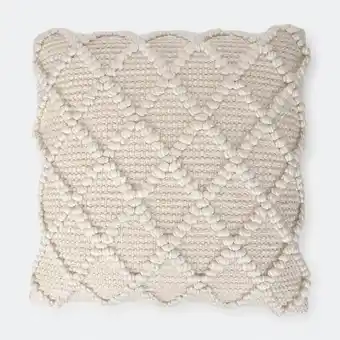 Kmart Kai Cushion - Natural offer